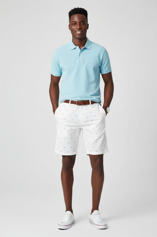 Men's Cotton Casual Beach Shorts