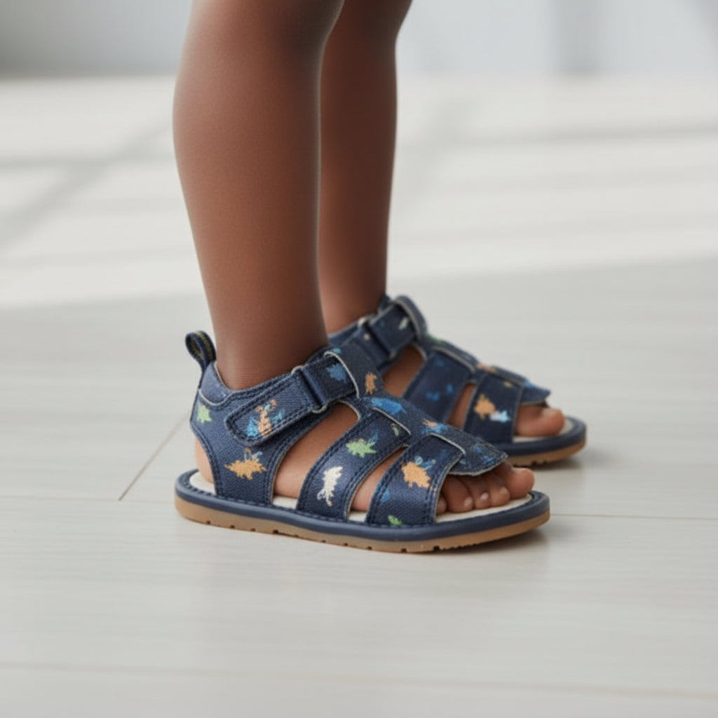 Baby Boys' Canvas Anti-Slip Sandals