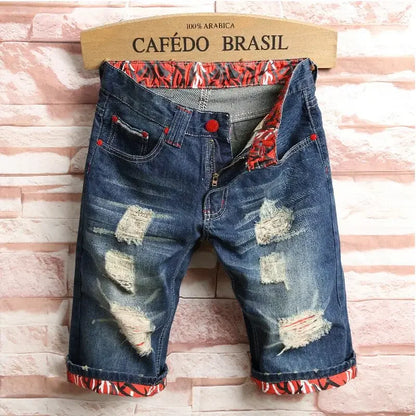 Boys Distressed Denim Shorts for Youth Boys