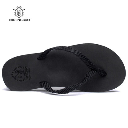 Men's Air Mesh Platform Flip Flop Sandals