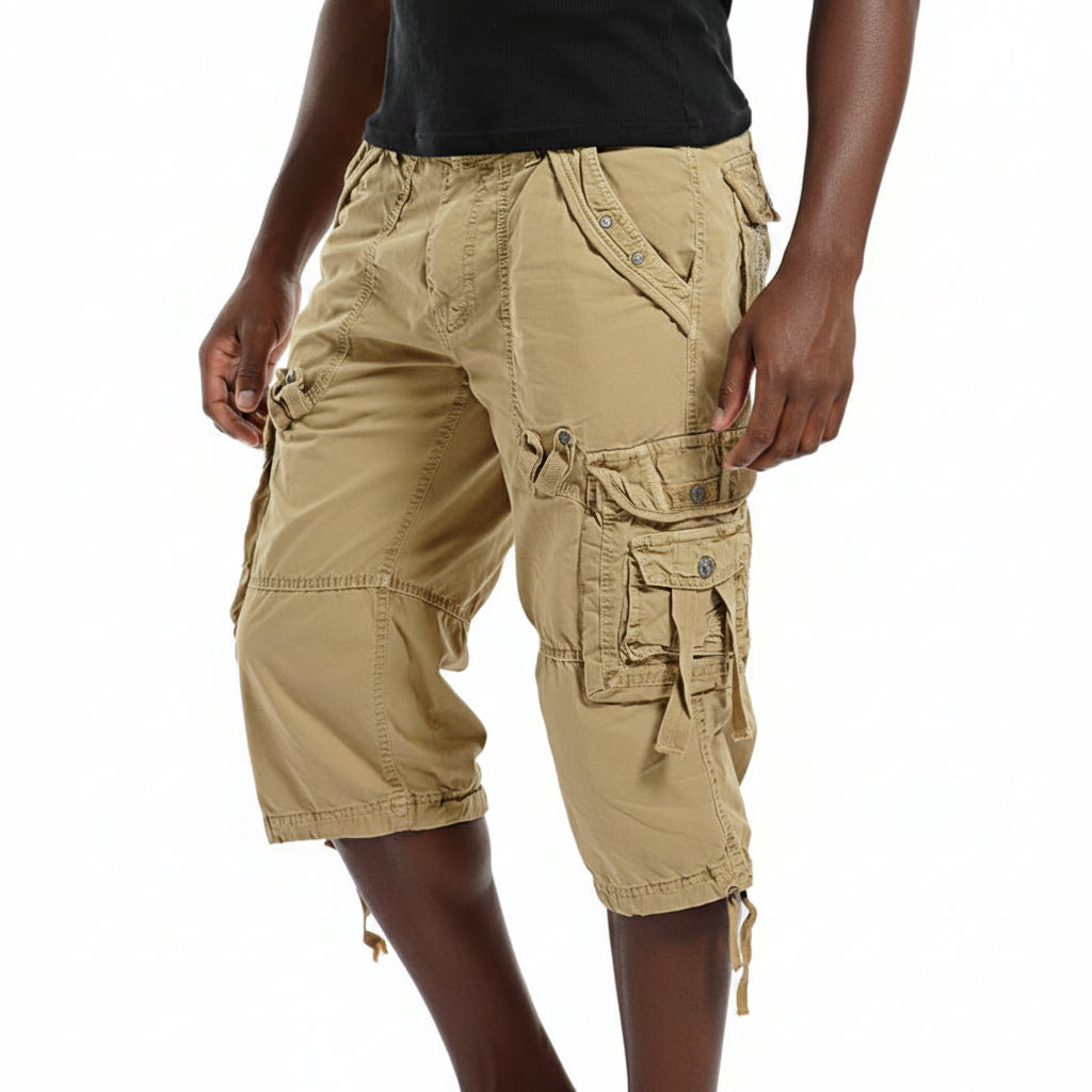 Youth Boys Knee-Length Cargo Shorts