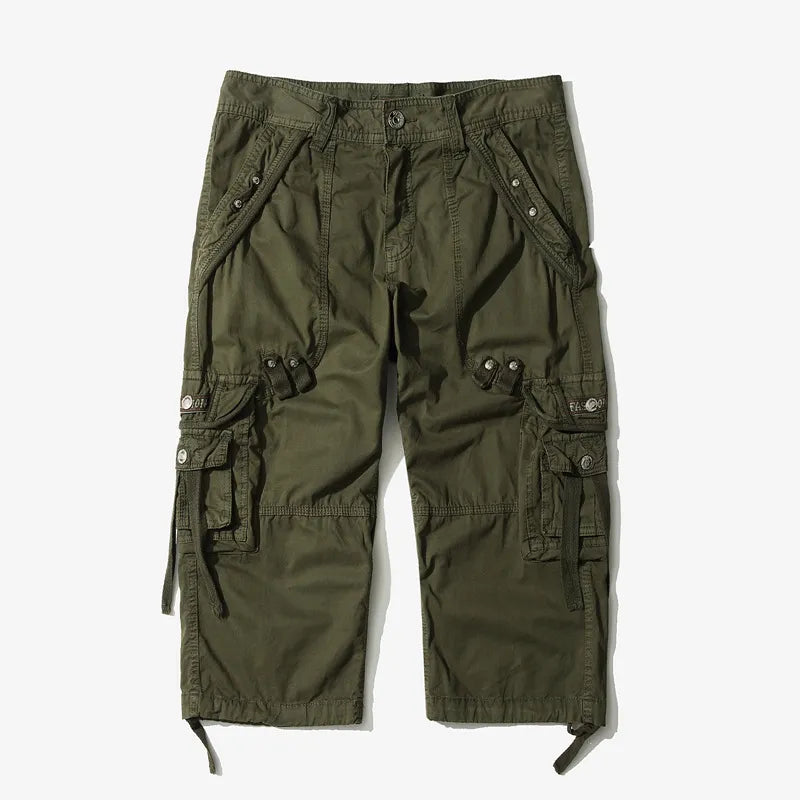Youth Boys Knee-Length Cargo Shorts