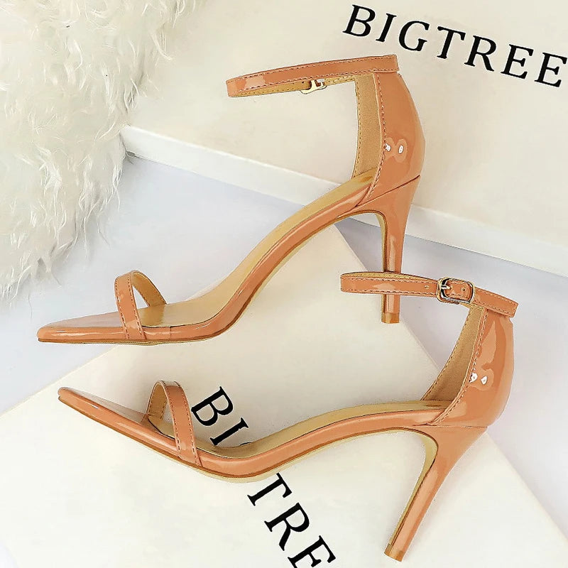 Stiletto Heeled Sandals