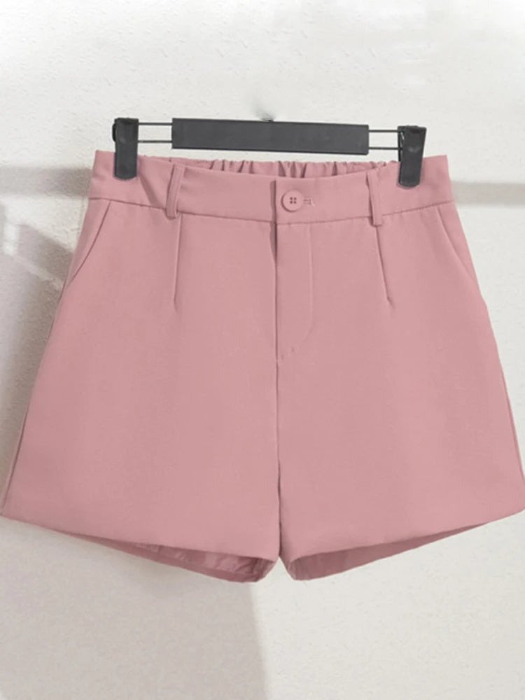 Youth Girls' Wide-Leg High-Waist Shorts