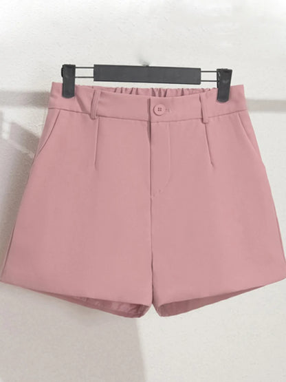 Youth Girls' Wide-Leg High-Waist Shorts