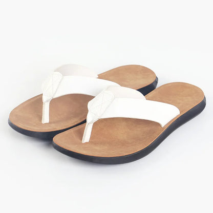 Men's PU Platform Roman Slide Sandals