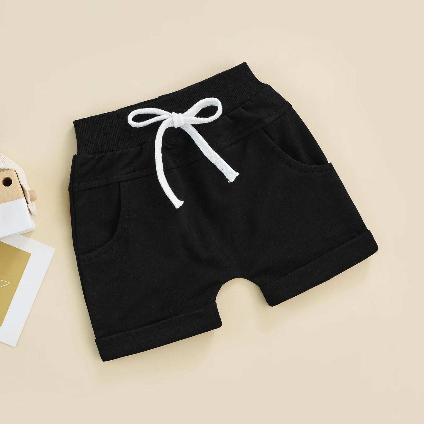 Casual Drawstring Shorts for Boys