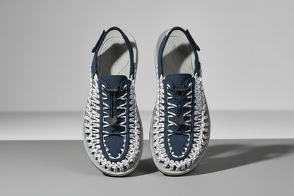Woven Cross-Strap Beach Sandals