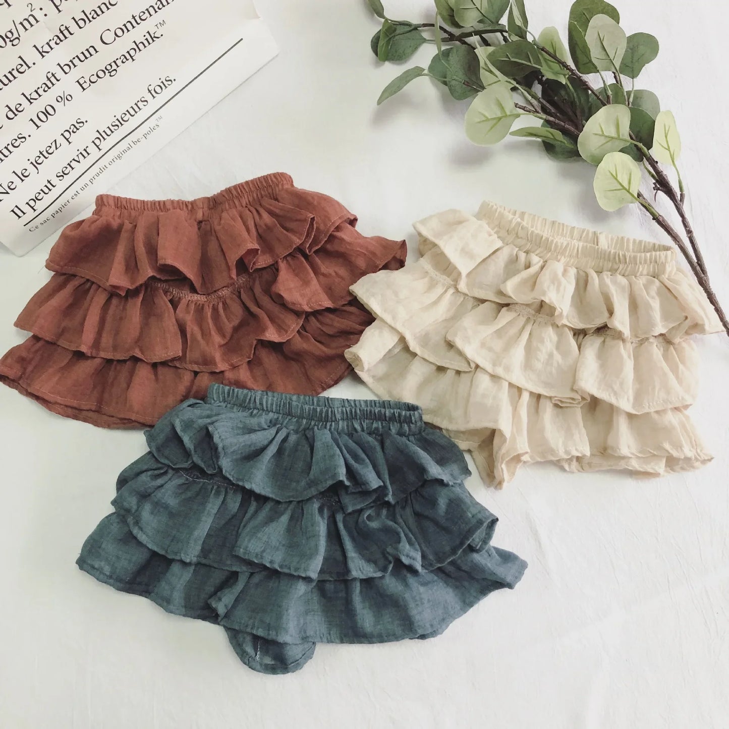 Girls Ruffle Skort