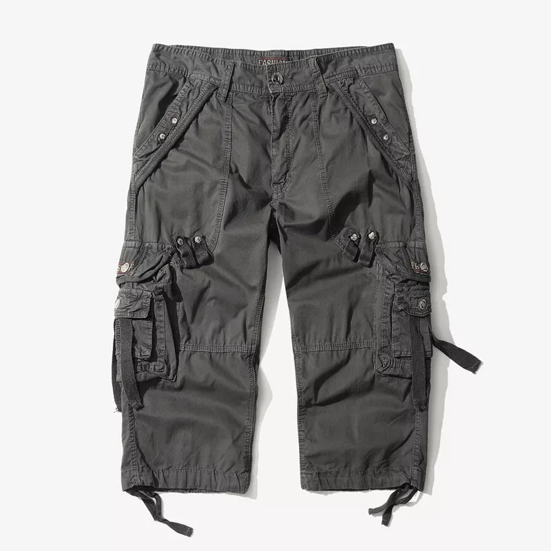 Youth Boys Knee-Length Cargo Shorts