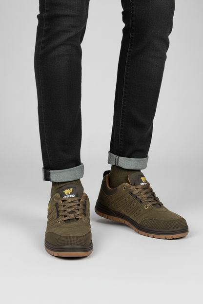 Youth Boys Non-Slip Lace-Up Casual Shoes – Breathable
