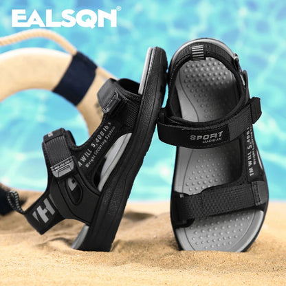 Youth Boys' Breathable Sport Sandals – Hook & Loop