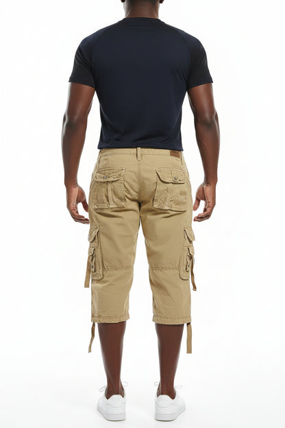 Youth Boys Knee-Length Cargo Shorts