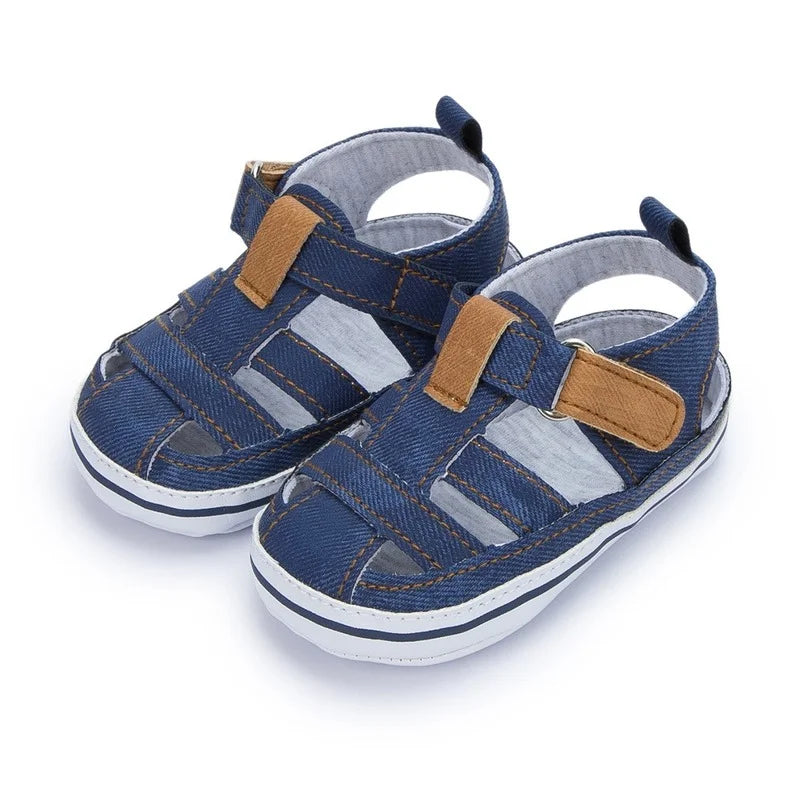 Baby Boys' Canvas Anti-Slip Sandals