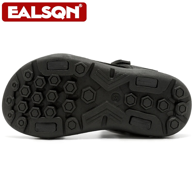 Youth Boys' Breathable Sport Sandals – Hook & Loop
