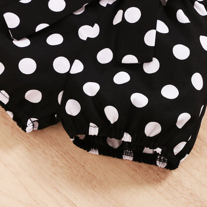 Baby Girls' 2-Piece Polka Dot Short Set
