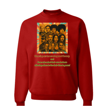 Iconic Heroes Unisex Crewneck Sweatshirt