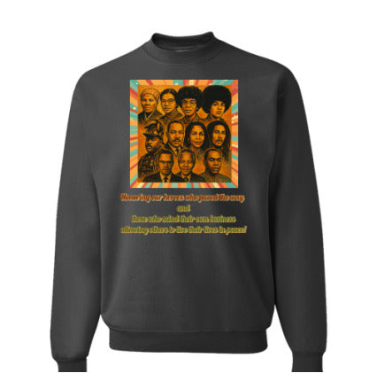 Iconic Heroes Unisex Crewneck Sweatshirt