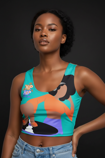 Golden Age of Hip Hop Crop Top