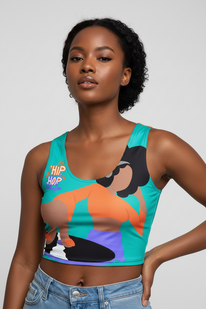 Golden Age of Hip Hop Crop Top