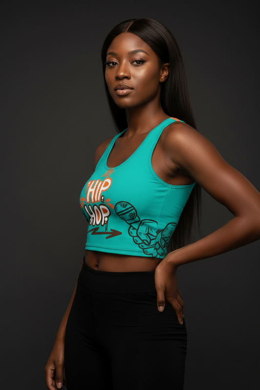Golden Age of Hip Hop Crop Top