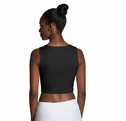 Golden Aura Crop Top