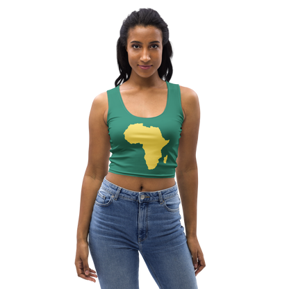 Rooted Heritage Body-Hugging Crop Top