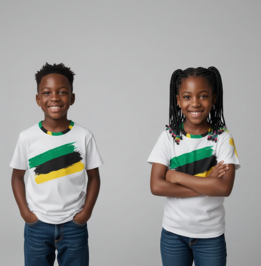 Jamaican Vibes Kids Unisex Tee