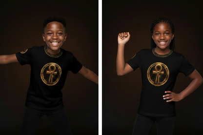 Ankh Energy Kids Unisex Crew Neck Tee
