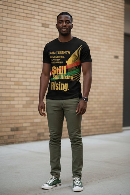 Still Rising – Juneteenth Men's Graphic Tee