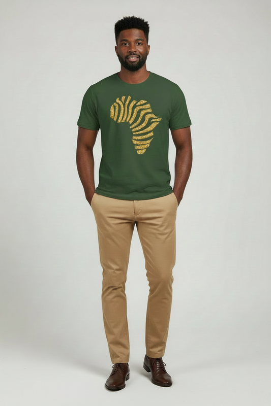 Mens Gold Standard Africa Tee