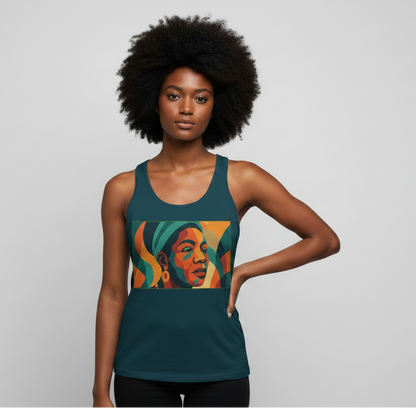Undefeated – Maya Angelou Unisex Tank Top