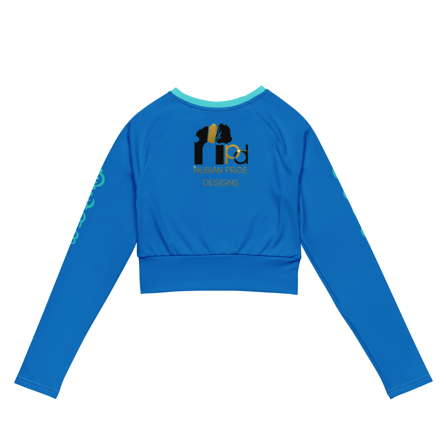 Check The Vibe Recycled Long Sleeve Crop Top For Women