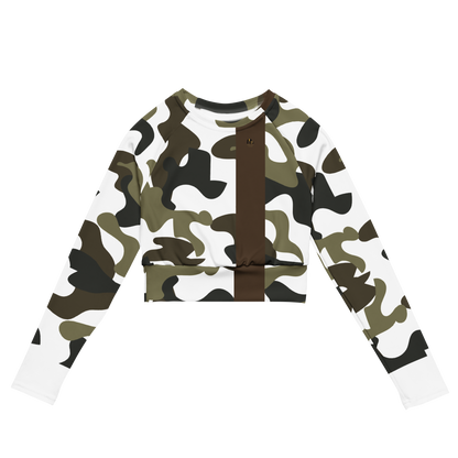 Luxe Camo Performance Crop for Females