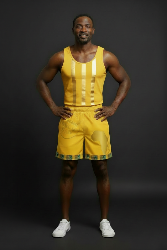 Proud HBCU Dad Recycled Swim Trunks