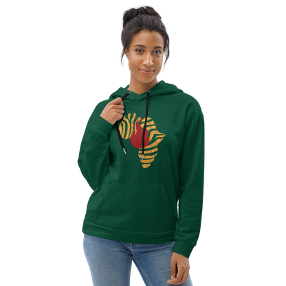 "Lit from the Continent" Unisex Hoodie