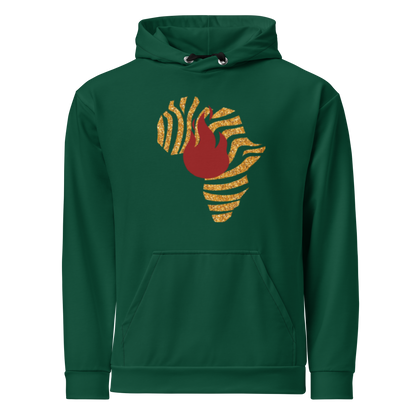 "Lit from the Continent" Unisex Hoodie
