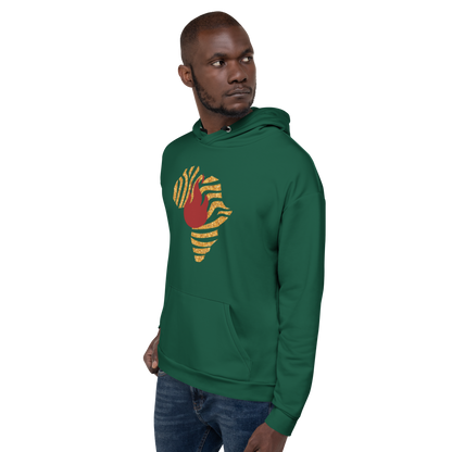 "Lit from the Continent" Unisex Hoodie
