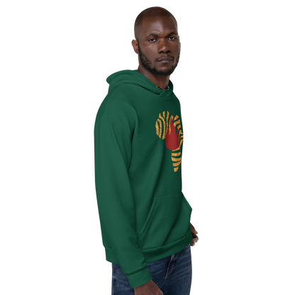 "Lit from the Continent" Unisex Hoodie