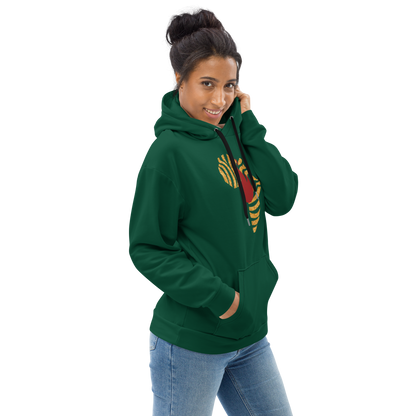 "Lit from the Continent" Unisex Hoodie