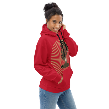 Afrocentric Radiance Hoodie for Women
