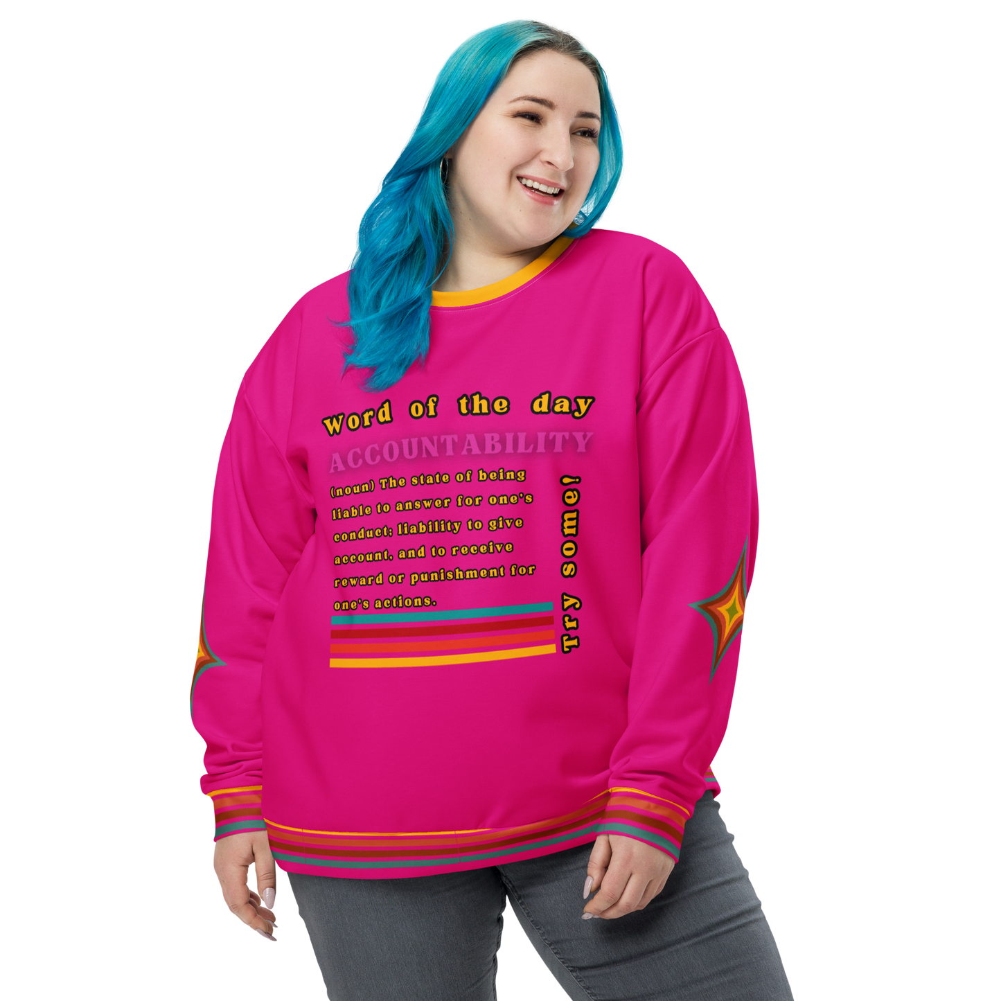 Accountability Multi-Color Unisex Premium Sweatshirt