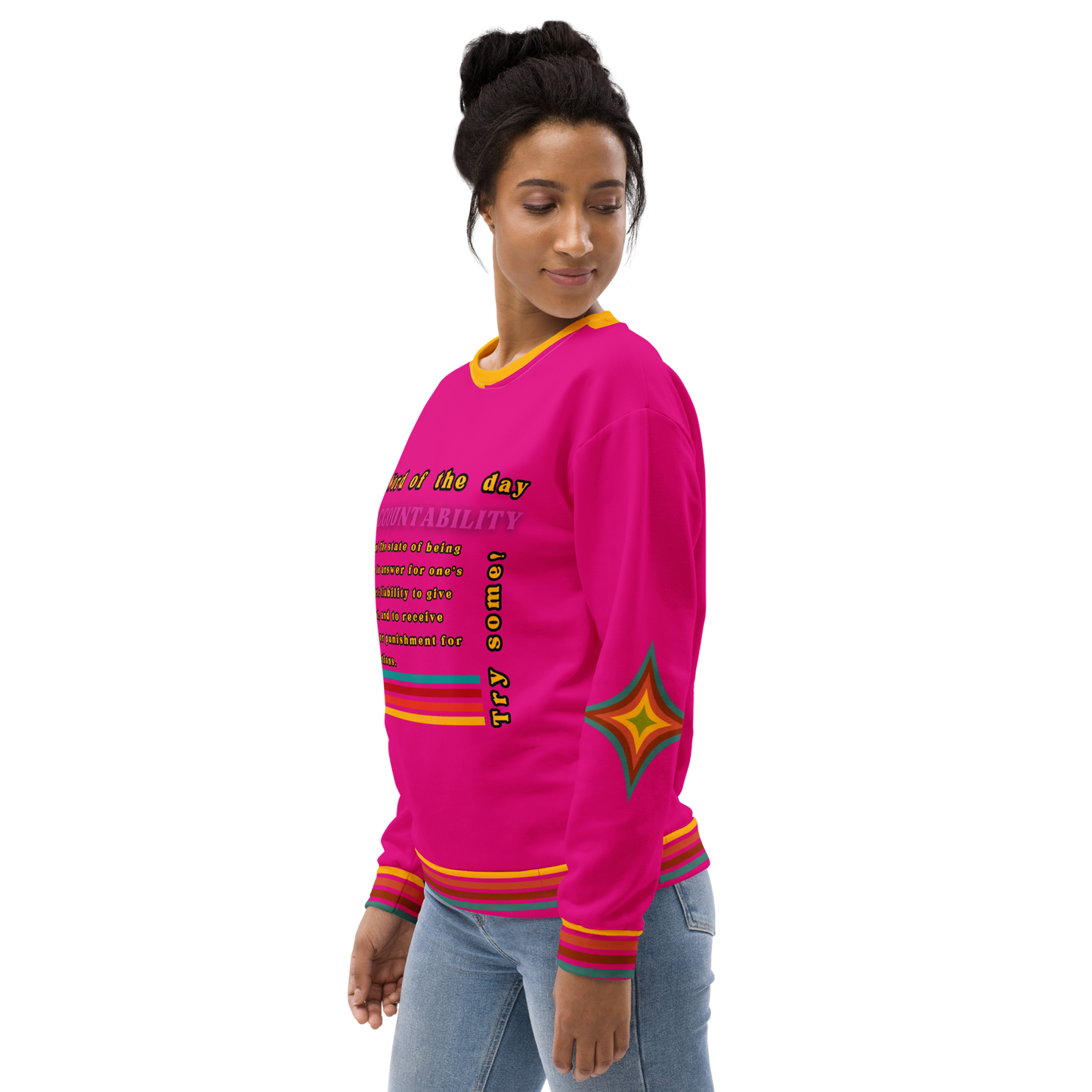 Accountability Multi-Color Unisex Premium Sweatshirt