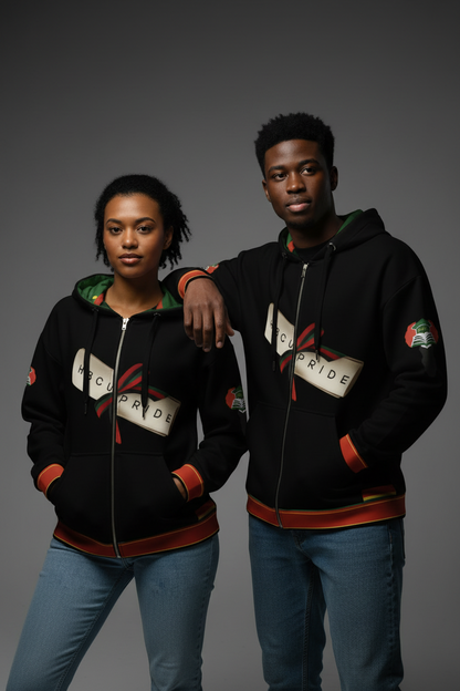 HBCU Legacy & Pride Recycled Unisex Zip Hoodie
