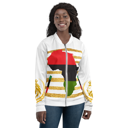 Royal Roots Pan-African Unisex Bomber Jacket