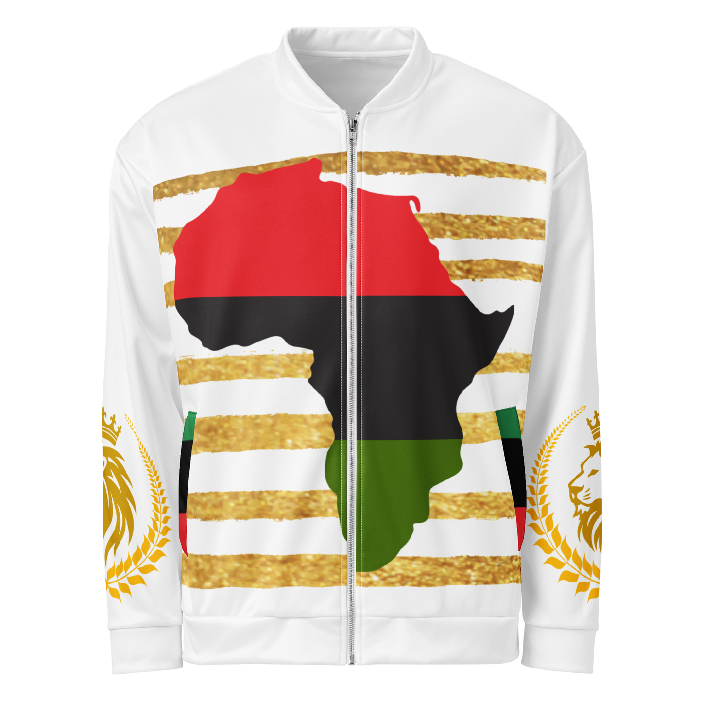 Royal Roots Pan-African Unisex Bomber Jacket