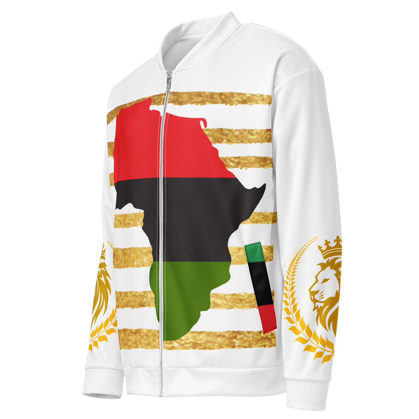 Royal Roots Pan-African Unisex Bomber Jacket