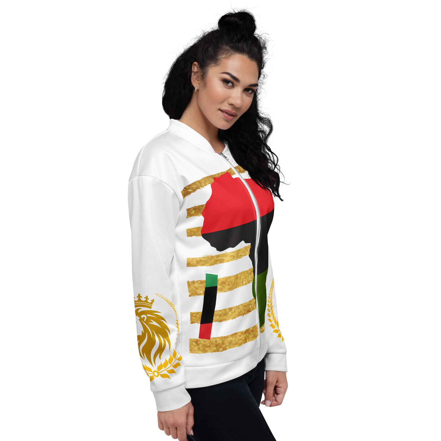 Royal Roots Pan-African Unisex Bomber Jacket