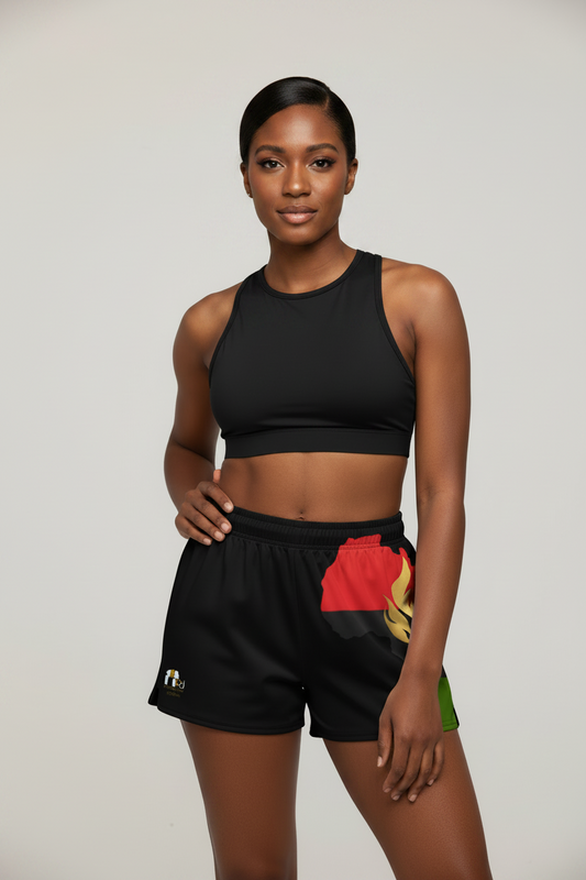 Lit From the Continent Women's Shorts