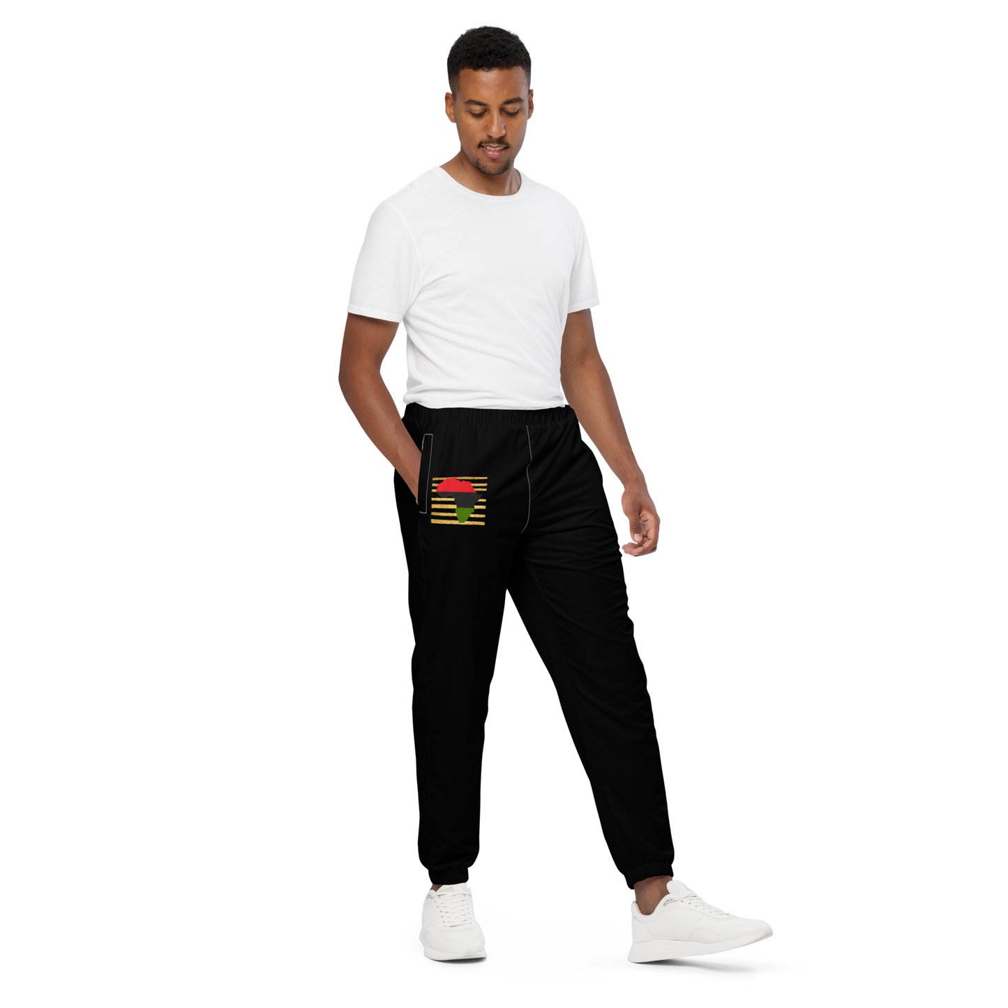 Africa on Gold Unisex Track Pants